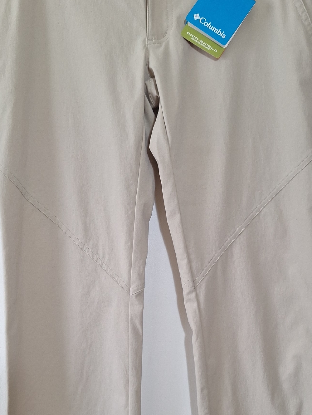Columbia NWT Hiking Pants Khaki Pants Women Water Resistant Pants Camp Trail - Picture 6 of 11
